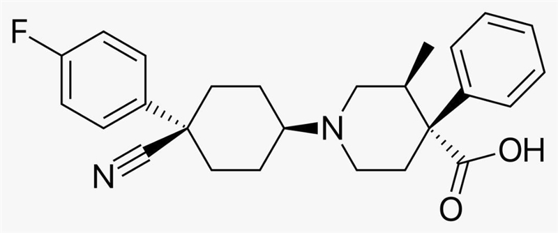 List down all the functional groups that present in Levocabastine molecule.​-example-1