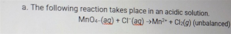 Iii. Balance the equations for atoms O and H using H₂0 and H*. (.5 point)​-example-1