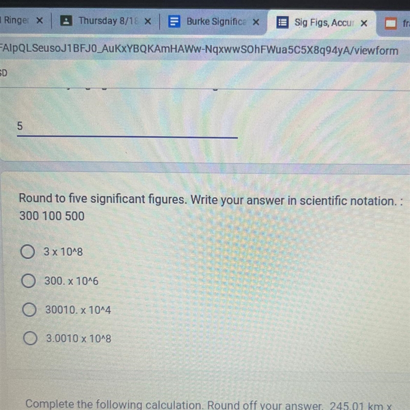 Round to five significant figures. Write your answer in scientific notation. :300 100 5003x-example-1