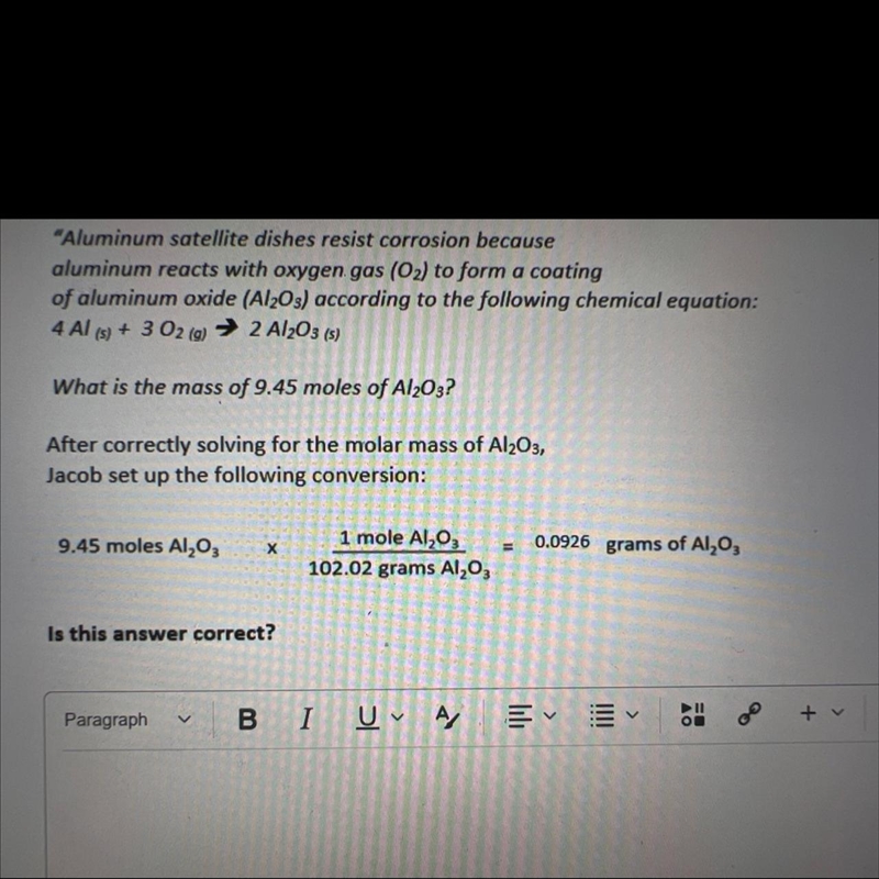 Not a timed or graded assignment. Please use CER format. (Claim, evidence, reasoning-example-1