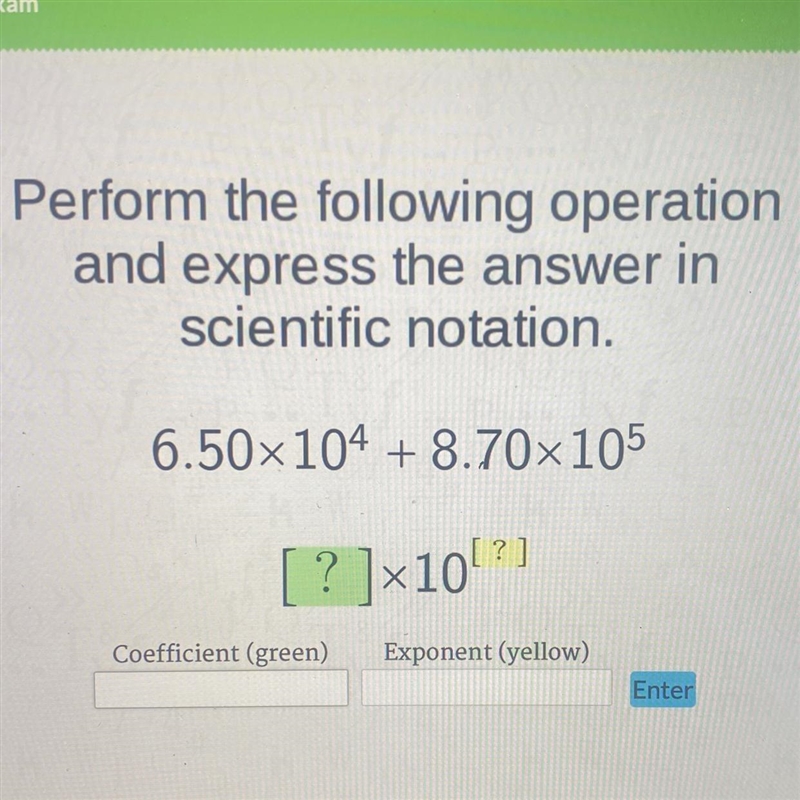 performed the following operation and expressed the answer in scientific notation-example-1