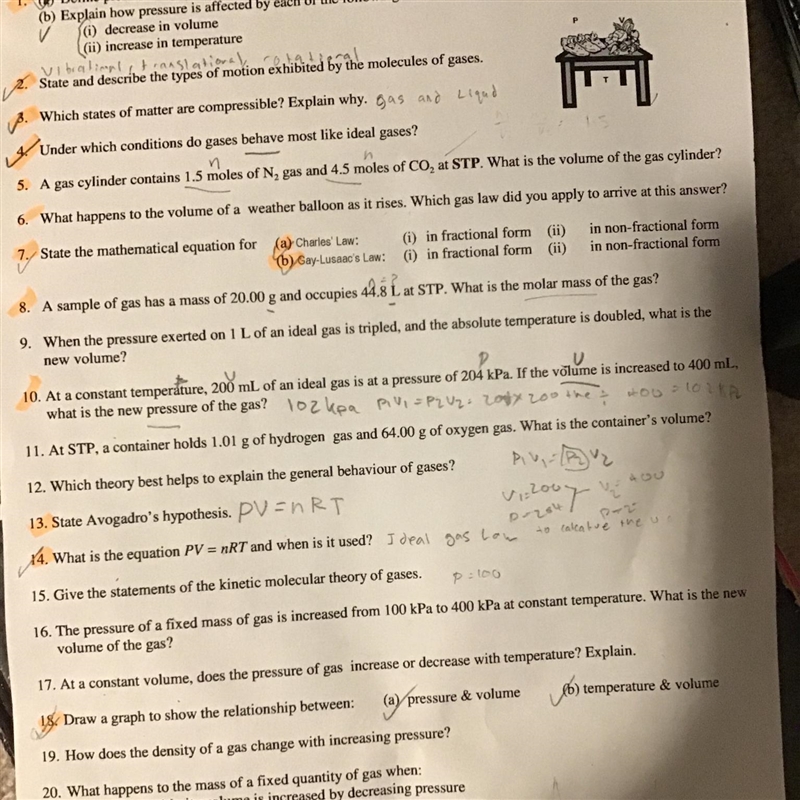 11 pleas help me step by stepAt STP, a container holds 1.01 g of hydrogen and 64.00 g-example-1