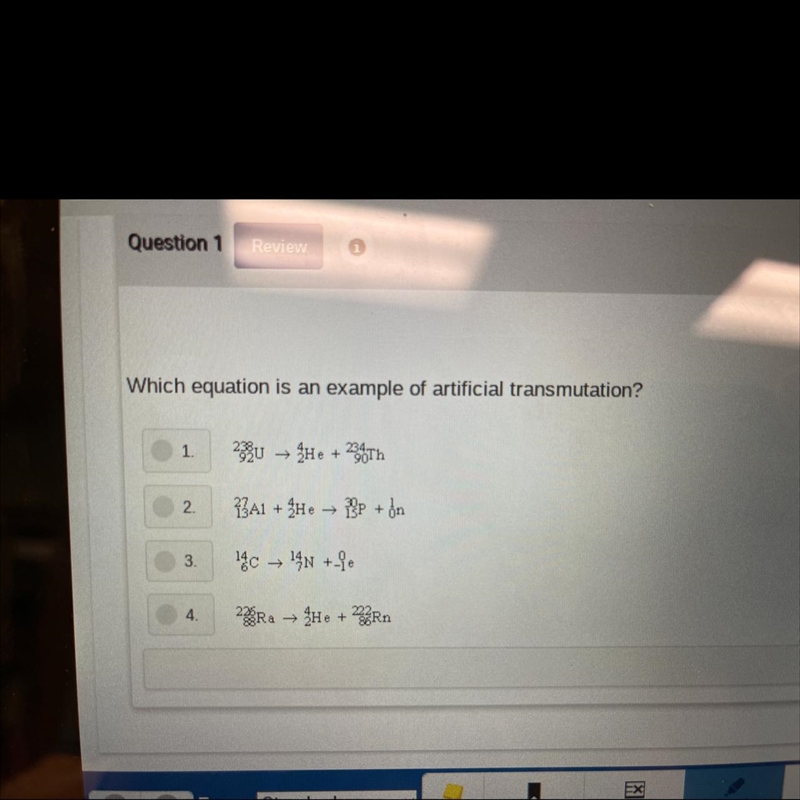 Please help!!! Only one try. Explain why the answer is the right answer Which equation-example-1