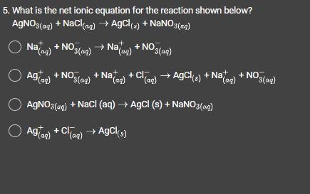 What is the net ionic equation for the reaction shown below?-example-1