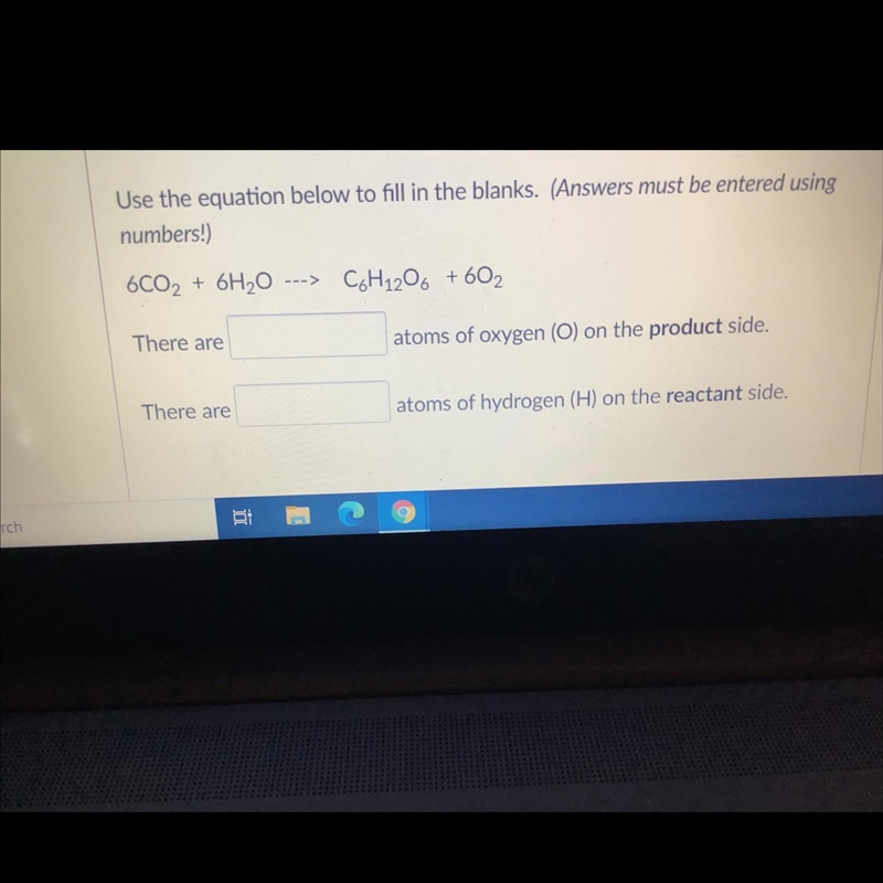 Use the equation below to fill in the blanks. Answer must be entered using numbers-example-1