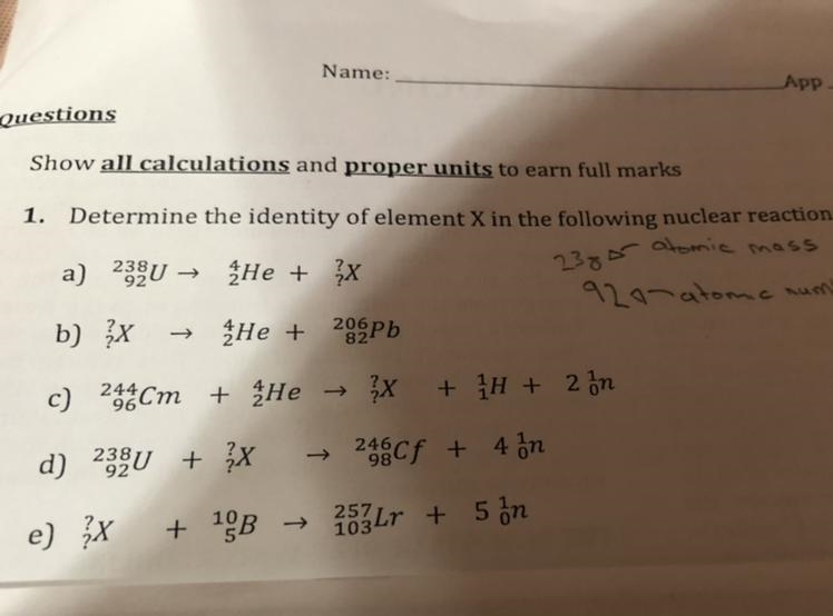 APP Questions Show all calculations and proper units to earn full marks 1. Determine-example-1