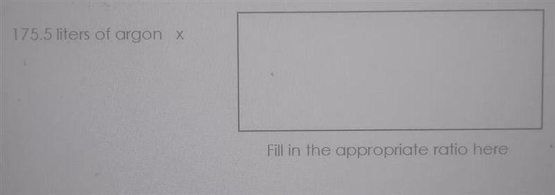 If we had 175.5 liters of argon, how many moles would this be?-example-1