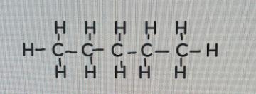 9. The structural formula for pentane is shown here: Pentane can form 3 different-example-1