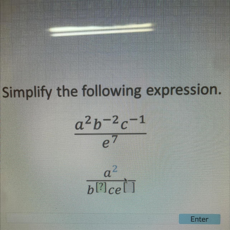 Simplify the following expression-example-1