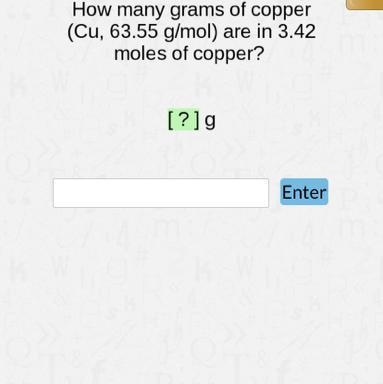 How many grams of copper-example-1