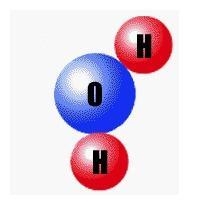 Which pictures shows the proper structure of the water molecule? Click the picture-example-3