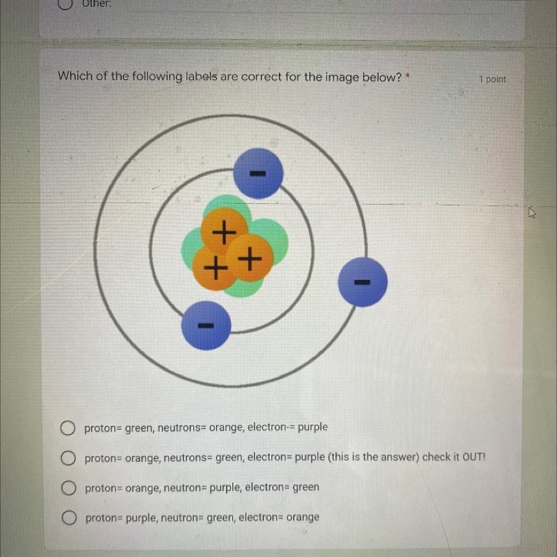 Which of the following labels are correct for the image below?-example-1