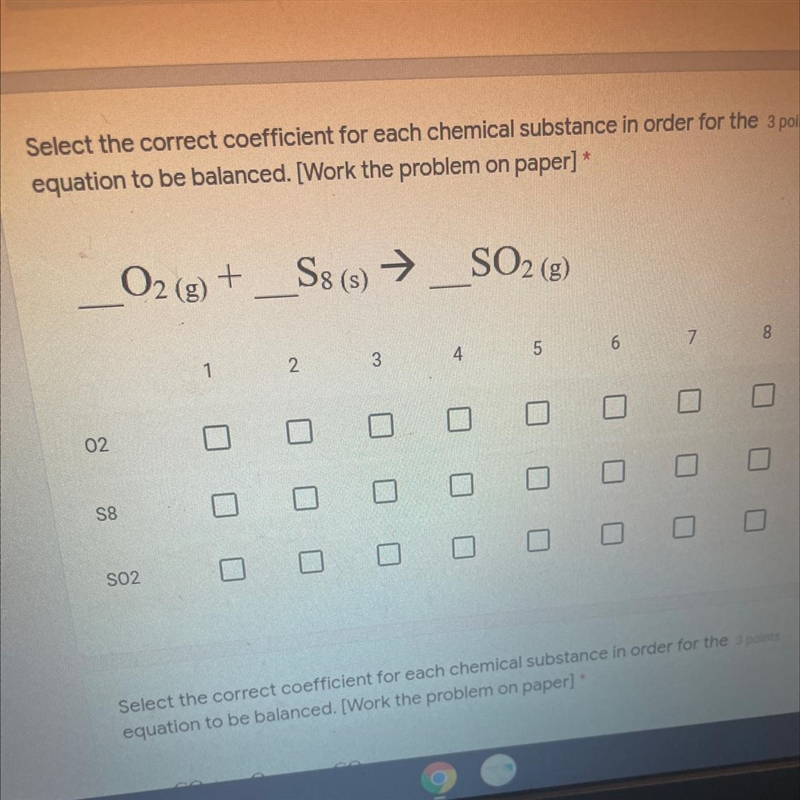 6. What are the correct coefficients in order for the equation to be balanced?-example-1