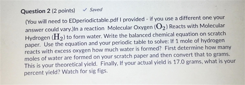 Can someone help me out with this? What is the percent yield? Percent yield is 90% Percent-example-1