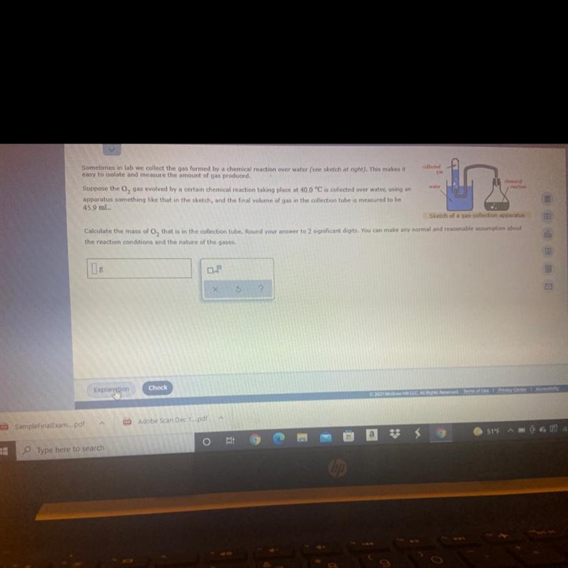 I don’t know what I’m doing wrong and I need help.Suppose the O2 gas evolved by a-example-1