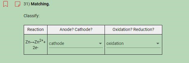 Anode? / Cathode? - Oxidation? / Reduction?.-example-1