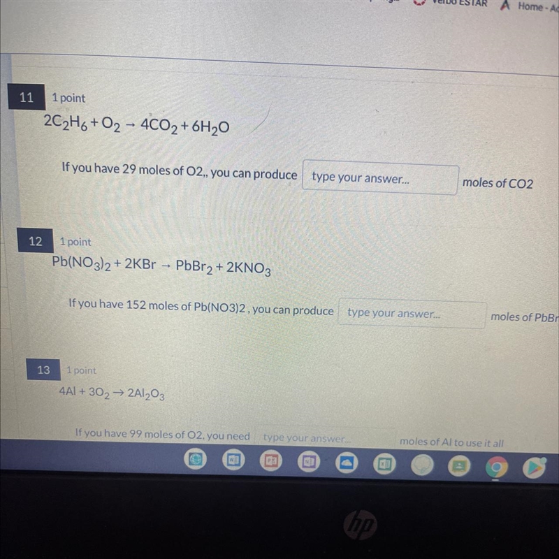 If you have 29 moles of O2 you can produce mole if CO2-example-1