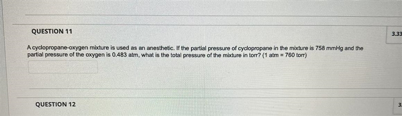 What is the total pressure of the mixture in torr?-example-1