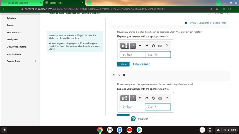 100 points! Chemistry! Please help if you can with the following two questions-example-1