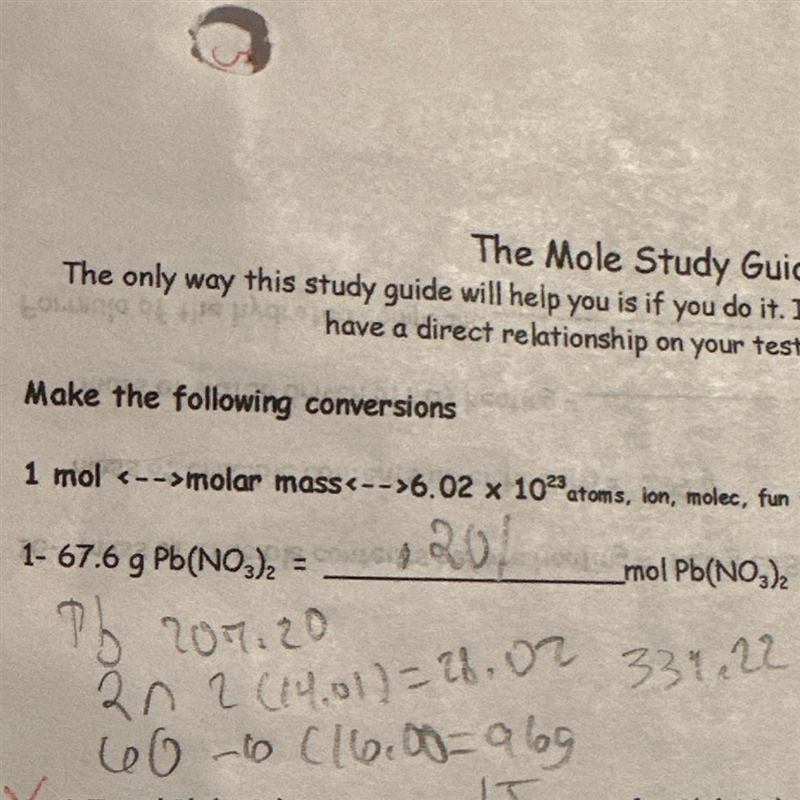 Make the following conversions 1. mol↔molar mass↔6.02×10²³ atoms ions molecules-example-1