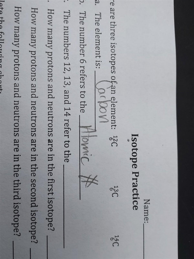 How many protons and neutrons are in the first isotope Please explain TvT​-example-1