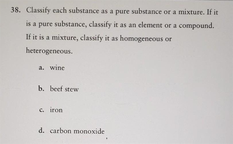 Classify each substance as a pure substance or a mixture. If it is a pure substance-example-1