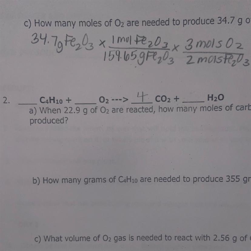 Balance the equation for #2 please-example-1