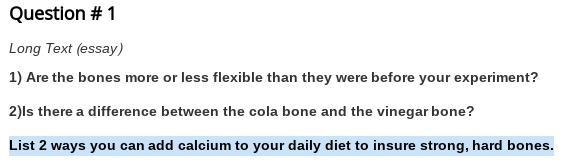 Please help! List 2 ways you can add calcium to your daily diet to insure strong, hard-example-1