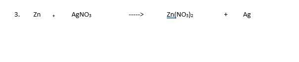 Balancing Equations You will be shown three types of chemical reactions below. Balance-example-1