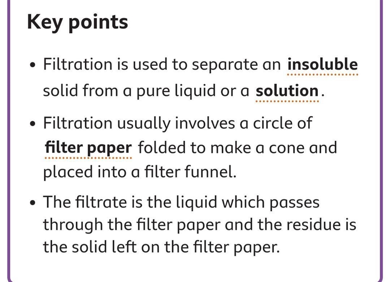 You are asked to separate sand and sodium chloride name the methods needed to carry-example-1