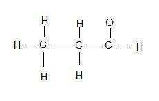 Draw a structure containing an aldehyde functional group with a molecular formula-example-1