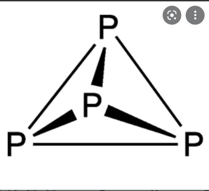 Give the molecular formula of Phosphorus.-example-1