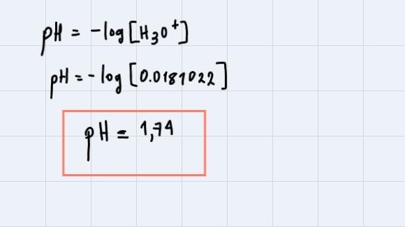 What is the pH of a 0.500 M solution of HF (Ka = 6.8 x 10¯4)?-example-4