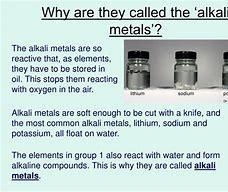 Why are group IA elements called alkali metals??​-example-1