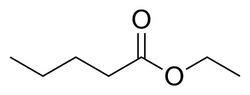 How to draw ethyl pentanoate?-example-1