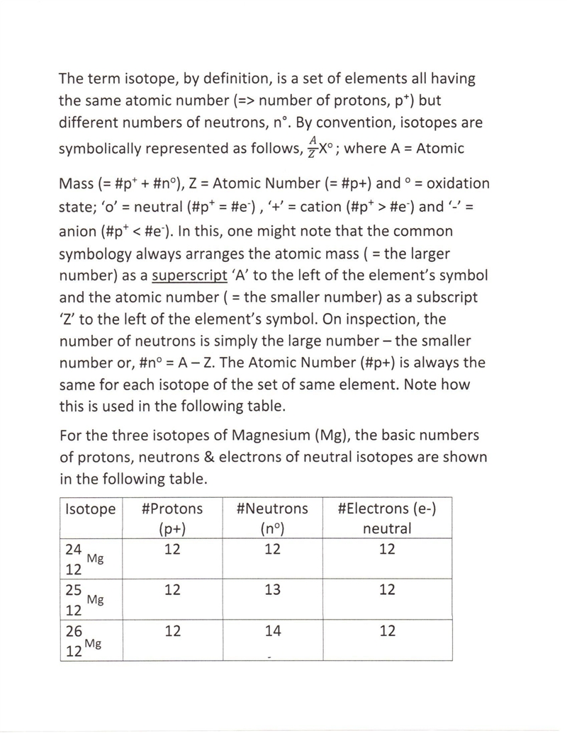 PLEASE HELP!!!! THIS IS URGENT Magnesium has several isotopes. Atoms of three of these-example-1