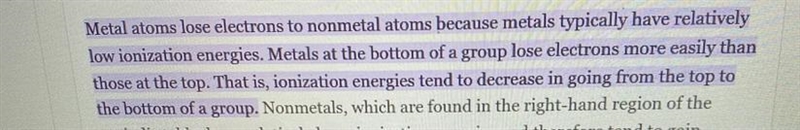 Which element would be most likely to lose electrons in chemical bond-example-1