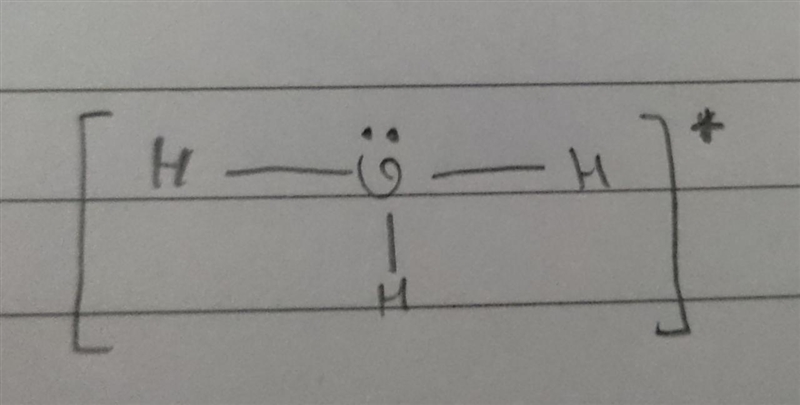 What is the 3D shape of H3o+-example-2