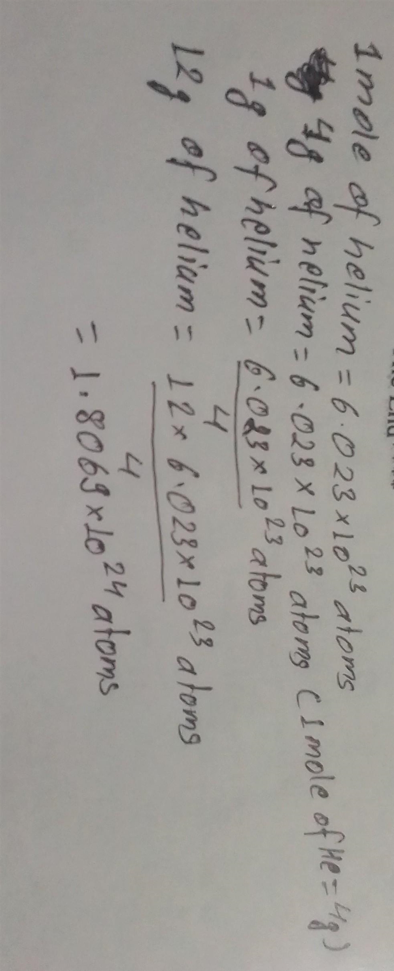 No.of atoms in 12g of He​-example-1