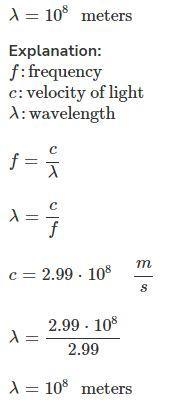 What is the wavelength of a 2.99 Hz wave?-example-1