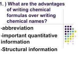 Write the advantages of molecular formula​-example-1