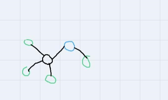 Identify the molecular geometry for the compound: CH3OH-example-1