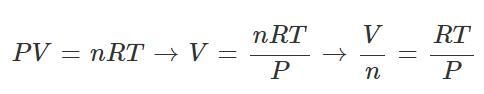 Why would scientists use molar volume to measure gases?-example-1