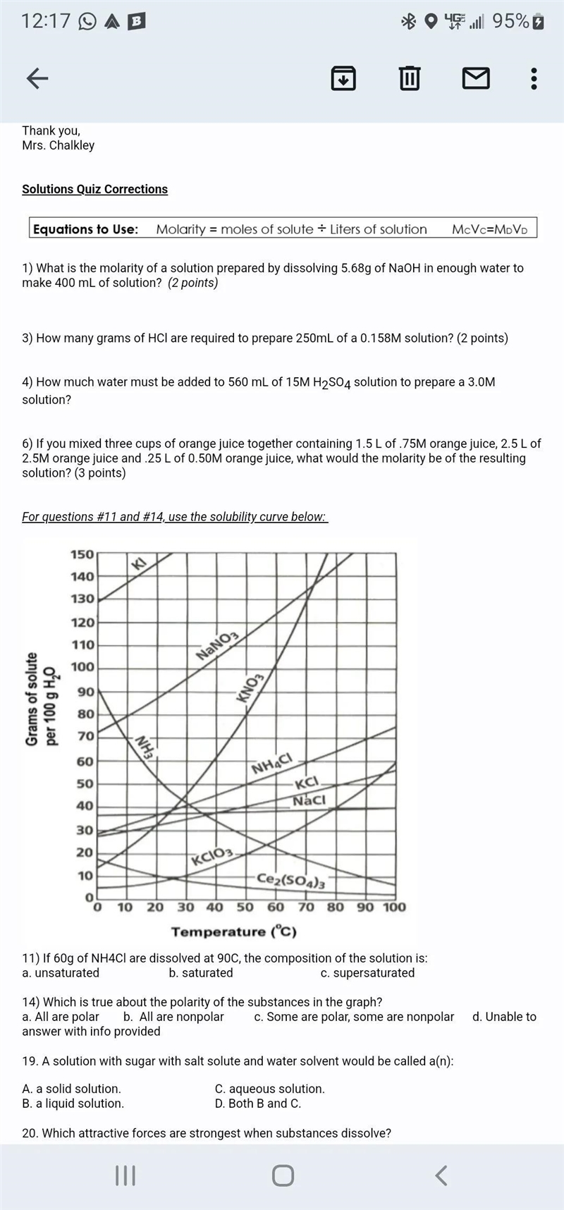 What is the solvent in the graph? What does it tell you about these substances?-example-2