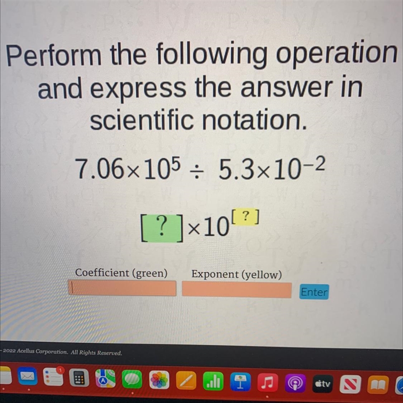 Perform the following operationand express the answer inscientific notation.7.06x-example-1