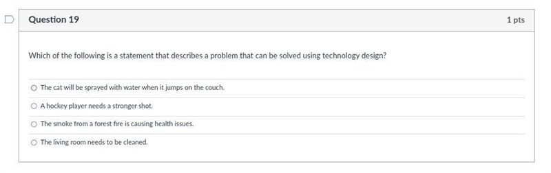 Which of the following is a statement that describes a problem that can be solved-example-1