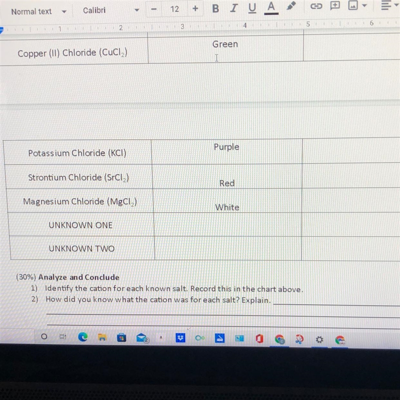 Determine the cation of each? HURRY!!!-example-1