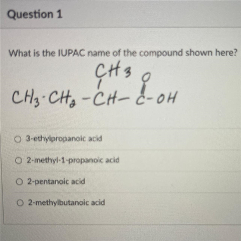 What is the IUPAC name of the compound shown here?-example-1