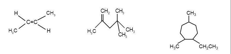 Identify whether each compound is a straight chain, branched chain, or cycloalkane-example-1