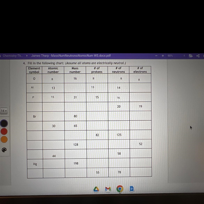 Need help ASAP (periodic table, 50 pts, just fill in left to right)-example-1